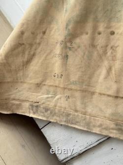 136x50 c1900 Art Nouveau Velvet French green Textile Museum Quality Chateau Dec