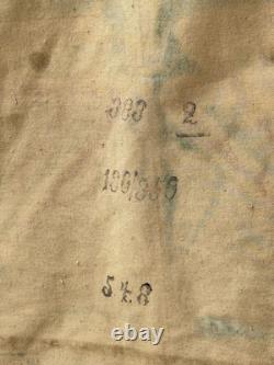 136x50 c1900 Art Nouveau Velvet French green Textile Museum Quality Chateau Dec