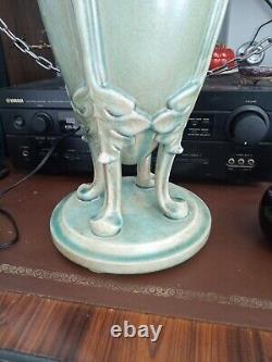 16.5 Art Nouveau Soft Paste Porcelain Vase