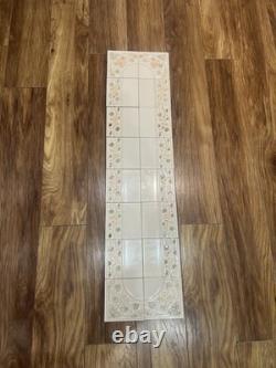 16 New Victorian Art Nouveau Fireplace Hearth Splashback Tile Tiles Set Floral