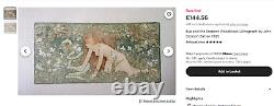 1895 Original Pre-raphaelite Woodcut John Dickson Batten, Eve And The Serpent