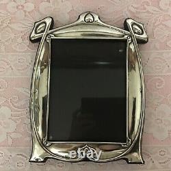 1911 Art Nouveau Charles S Green Solid Silver Lrg 12 Photograph Frame Dedicated