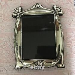 1911 Art Nouveau Charles S Green Solid Silver Lrg 12 Photograph Frame Dedicated