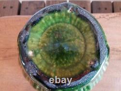 1923 Brush McCoy Art Pottery Nuglaze Jardiniere Amaryllis Pattern