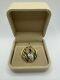 925 Artisan Art Nouveau 1890's Style Bird In Fields, 18ct Finish, Pavè Setting