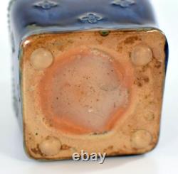 ANTIQUE ROYAL DOULTON ART NOUVEAU STONEWARE VASE c1900