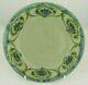 A Fine Rare Moorcroft Celadon Green Cornflower Plate- Tiffany & Co Colourway