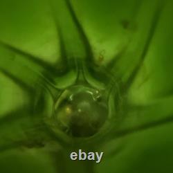 A Pewter Mounted Loetz Vase, Strapped into an Art Nouveau Pewter Mount. (B77)