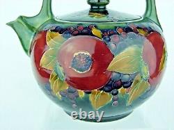 A Rare Early Wm Moorcroft Pomegranate Pattern Tea Pot. C1914, Burslem