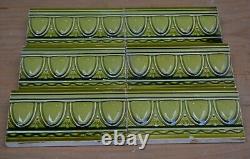 Alfred Meakin Antique Art Nouveau Majolica Border Tile C1900