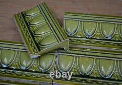 Alfred Meakin Antique Art Nouveau Majolica Border Tile C1900