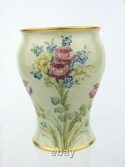 An Exquisite Wm Moorcroft for Ja's Macintyre Floral Spray on Celadon Vase. C1908