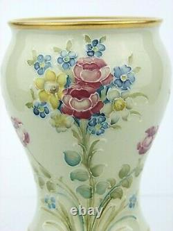 An Exquisite Wm Moorcroft for Ja's Macintyre Floral Spray on Celadon Vase. C1908