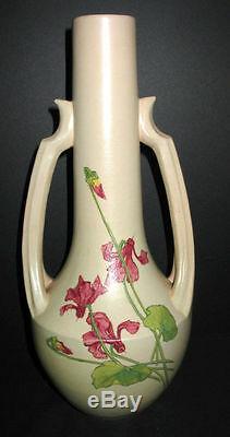 Antique 1880 Massier Pottery French Art Nouveau Vase