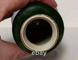 Antique 1890-99 7 tall Haynes Ware Khorassan Illyrian VASE Green Art Nouveau