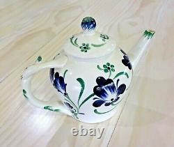 Antique 1904 Aluminia Faience Royal Copenhagen Denmark Teapot Tea Pot 187/178