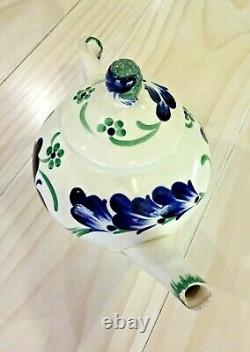 Antique 1904 Aluminia Faience Royal Copenhagen Denmark Teapot Tea Pot 187/178