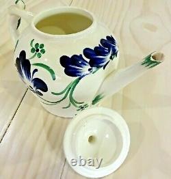 Antique 1904 Aluminia Faience Royal Copenhagen Denmark Teapot Tea Pot 187/178