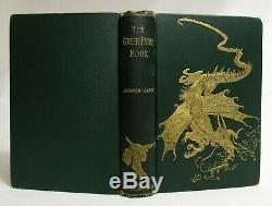 Antique 1909 THE GREEN FAIRY BOOK Fairy Tales ANDREW LANG Art Nouveau Childrens