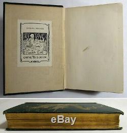Antique 1909 THE GREEN FAIRY BOOK Fairy Tales ANDREW LANG Art Nouveau Childrens