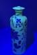 Antique 8 F. Von Poschinger Art Nouveau Burmese Glass Bottle Withtop Uv Reactive