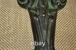 Antique Art Deco Art Nouveau Wall Sconce Light Fixture #3 Woman Flowing Hair