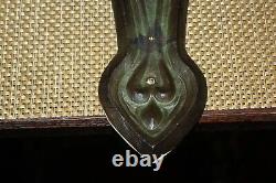 Antique Art Deco Art Nouveau Wall Sconce Light Fixture #3 Woman Flowing Hair