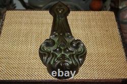 Antique Art Deco Art Nouveau Wall Sconce Light Fixture #3 Woman Flowing Hair