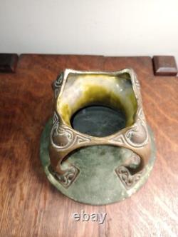 Antique Art Nouveau Austrian Art Pottery Vase