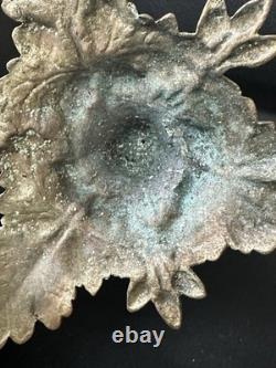 Antique Art Nouveau Bronze Vase Holder c. 1900