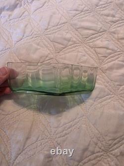 Antique Art Nouveau Electro Plated WMF Bowl / Vase / Planter Green Glass Liner Antique Art Nouveau Electro Plated WMF Bowl / Vase / Planter Green Glass Liner