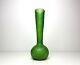 Antique Art Nouveau Iridescent Green Kralik Glass Vase