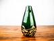 Antique Art Nouveau Mont Joye Legras St Denis Green French Iridescent Glass Vase