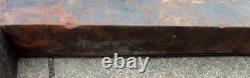 Antique Art Nouveau/arts & Crafts Copper & Green Tiled Fireplace Fender