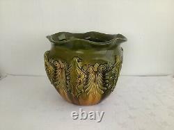 Antique Ault Pottery Jardiniere By Christopher Dresser