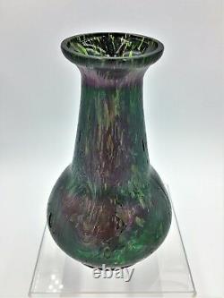 Antique Bohemian ca. 1905 Kralik Art Nouveau Period Art Glass Vase Loetz Era