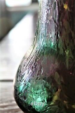 Antique Bohemian ca. 1905 Kralik Art Nouveau Period Art Glass Vase Loetz Era