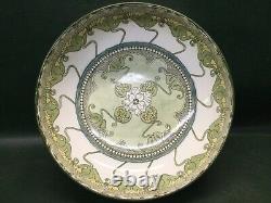 Antique Doulton Burslem KELMSCOT Water Lilies Art Nouveau Ironstone Large Bowl