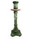Antique Eichwald Majolica Candlestick Holder #2769 Art Nouveau Circa 1910