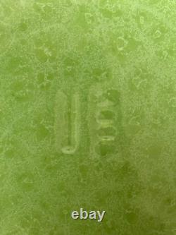 Antique Eichwald Majolica three-handled bowl/jardinière Bohemia Austria-Hungary