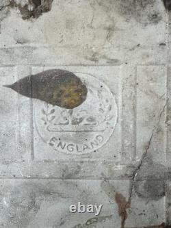 Antique English Art Nouveau Tiles (Set of 4) c. 1900