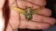 Antique French Art Nouveau Real Scarab Pendant