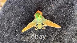 Antique French Art Nouveau Real Scarab Pendant