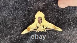 Antique French Art Nouveau Real Scarab Pendant