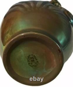 Antique Hungarian Zsolnay Eosin Vase