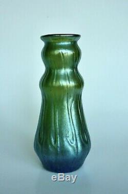 Antique LOETZ Neptun Iridescent Glass Vase