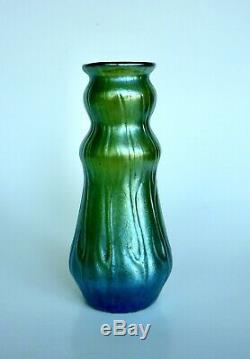 Antique LOETZ Neptun Iridescent Glass Vase