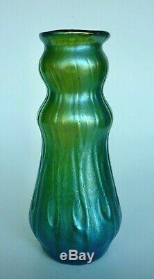 Antique LOETZ Neptun Iridescent Glass Vase