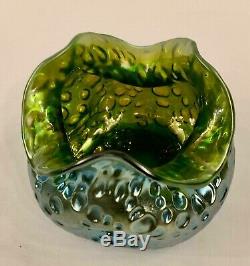 Antique Loetz Candia Diaspora Art Glass Cabinet Vase