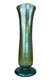 Antique Loetz Creta Papillon Blue-green Art Nouveau Iridescent Glass Vase 12